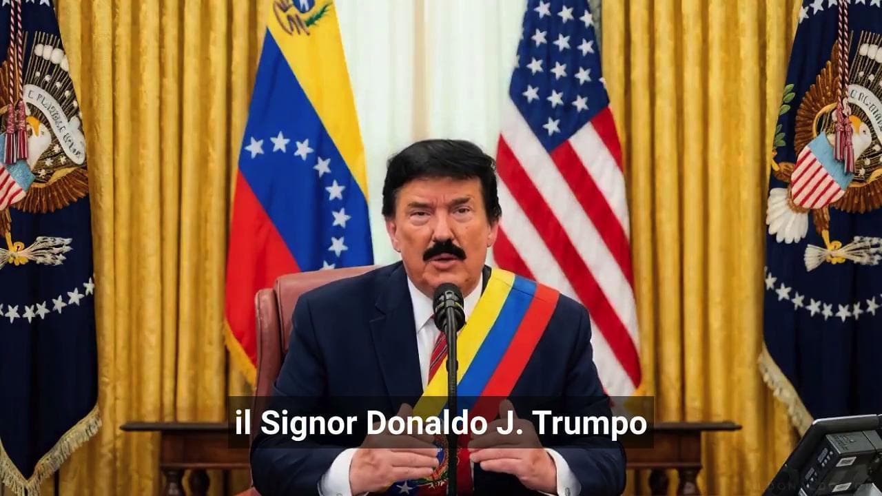 Trump diventa 'El Presidento' del Venezuela: "Faremo una grade festa e sarò il vostro dj"