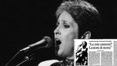 Joan Baez: “Le mie canzoni? Lezioni di storia”