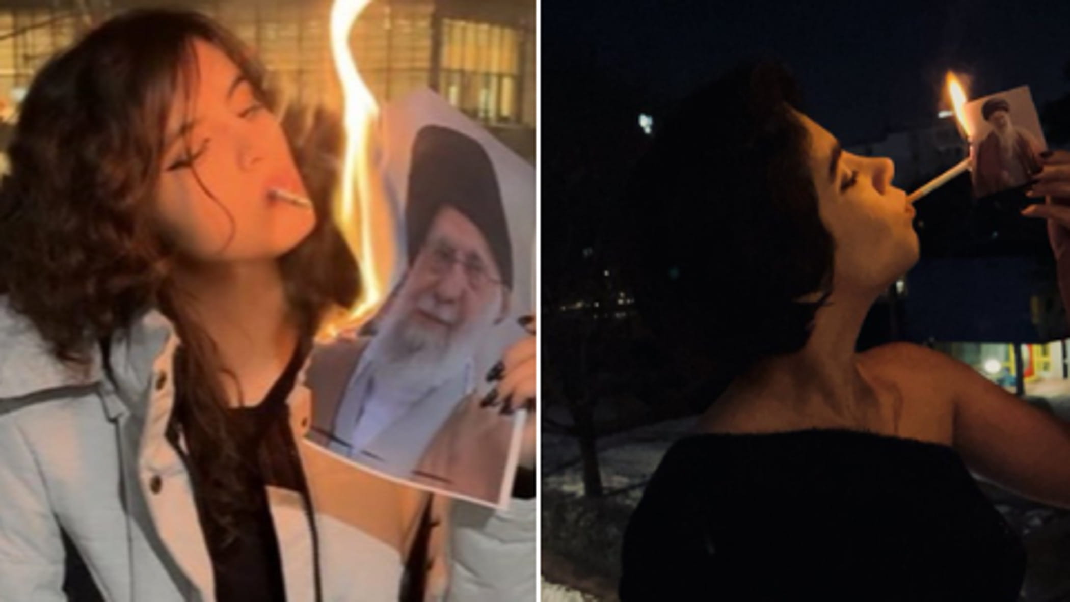 Iranian Women & Khamenei: Cigarette Photo Signals Solidarity - News Directory 3