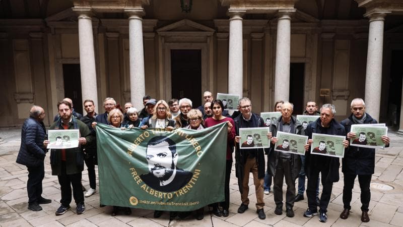 Dall'arresto alla liberazione, la lunga prigionia di Alberto Trentini