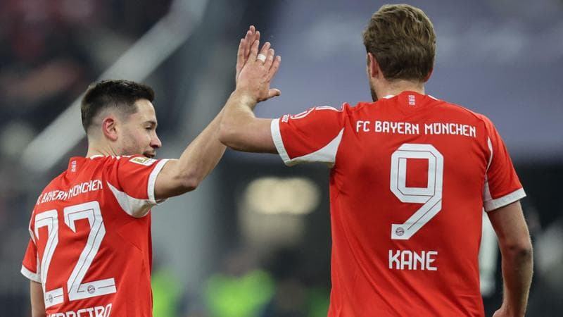Harry Kane e Raphael Guerreiro