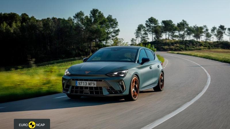 Cupra Leon, Formentor e Born ottengono le 5 stelle nei test Euro Ncap 2025