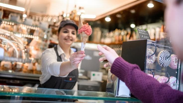 Gelato e pizza non hanno frontiere