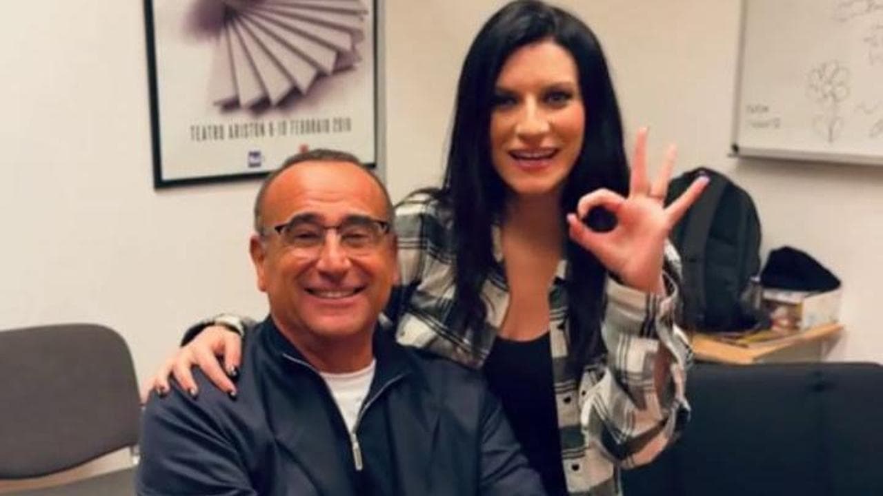 Laura Pausini co-conduttrice del festival di Sanremo: l'annuncio nella gag con Carlo Conti