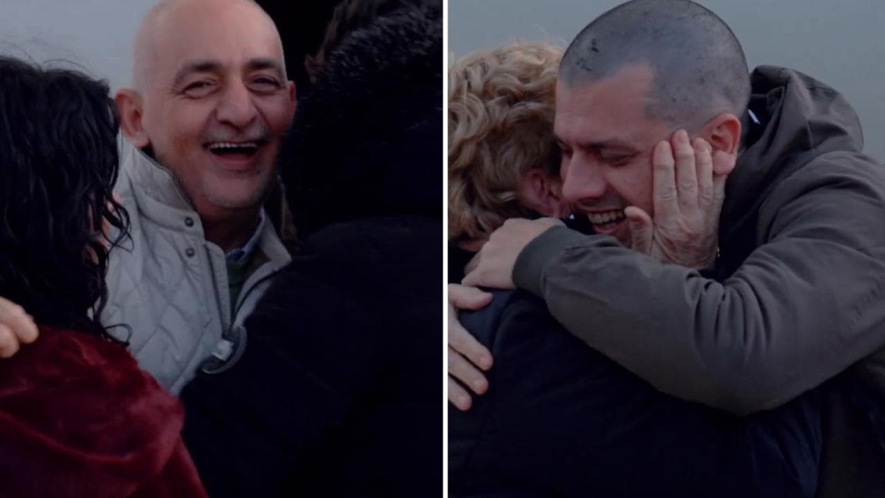 Trentini e Burlò a Ciampino abbracciano i familiari: le prime immagini e il saluto di Meloni