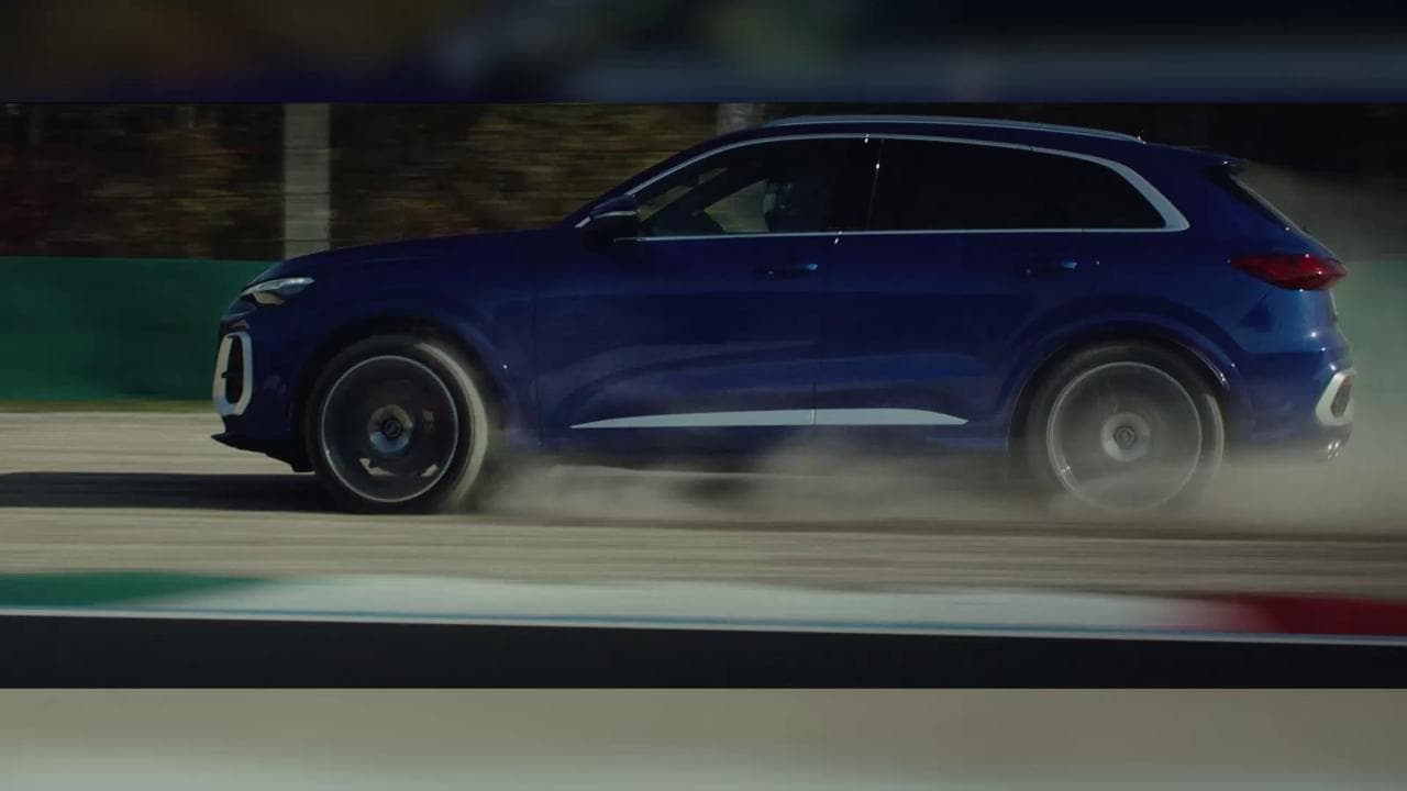 Audi SQ5, il rombo del V6 a Monza dentro e fuori pista