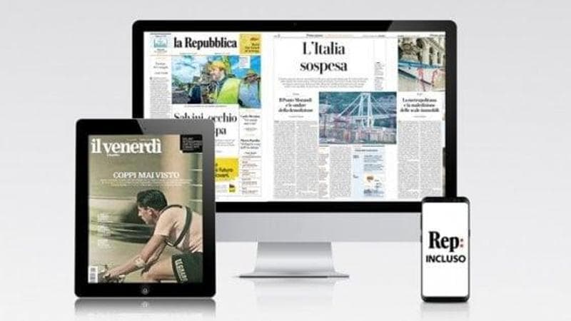 Il sito di Repubblica, una storia di primati