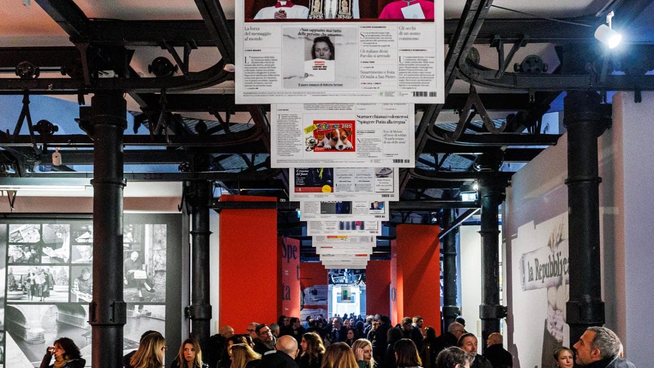 Rep50, l'inaugurazione della mostra: "Ecco il nostro giornale-comunità"