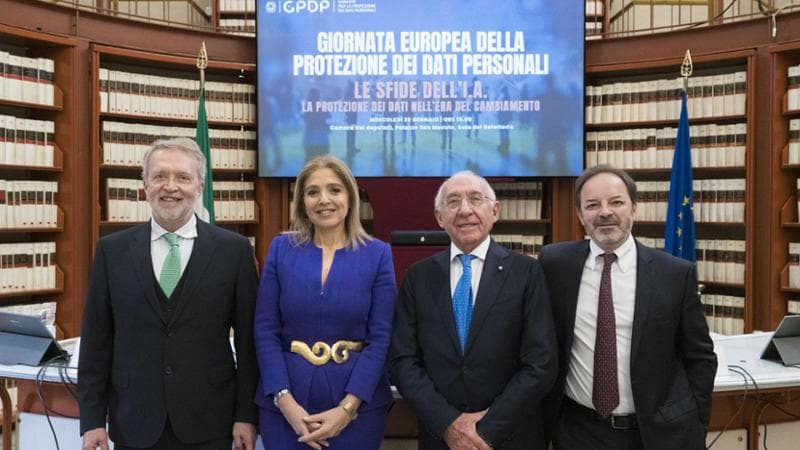 Il collegio del Garante della Privacy
