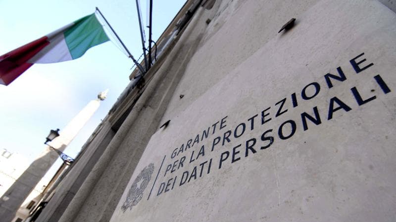 La sede del garante della Privacy

