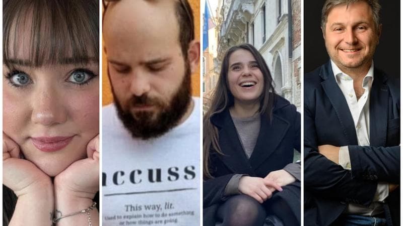 Alice Guerra, Giacomo Moceri, Carlotta Berti, Roberto Serra