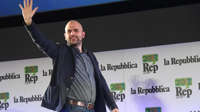 Roberto Saviano ha partecipato a numerose edizioni del festival