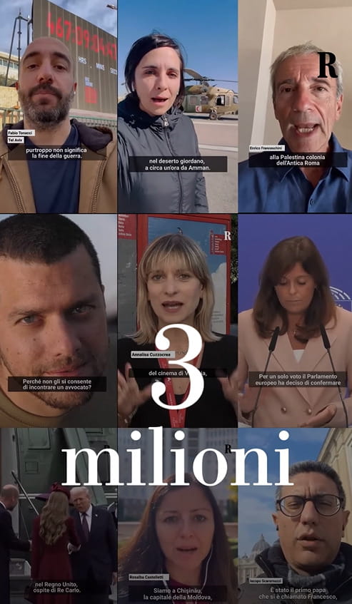 Dopo il primo esperimento alle politiche del 1996, il sito di Repubblica apre i battenti il 14 gennaio del 1997, nel giorno del 21esimo anniversario del giornale. Da allora Repubblica è presente su tutti i social