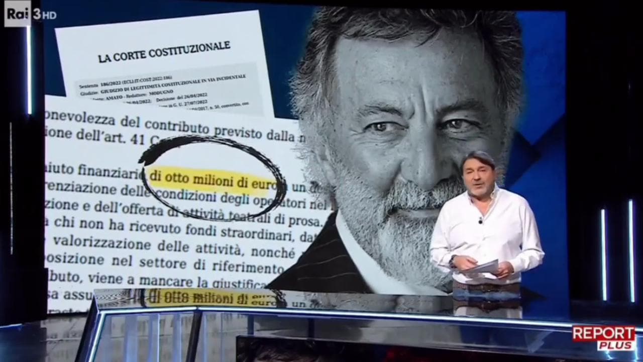 Report, Ranucci a Barbareschi:"Nessuno ti spia, otto milioni da restituire è scritto nelle sentenze"