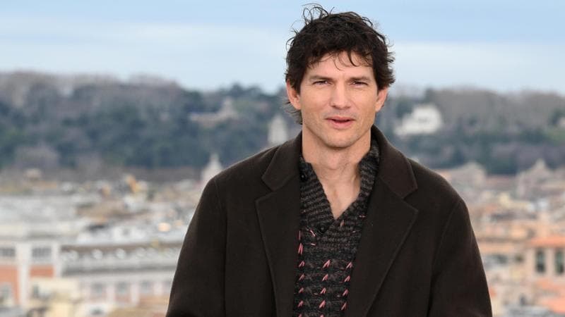 Ashton Kutcher alla presentazione di The Beauty a Roma