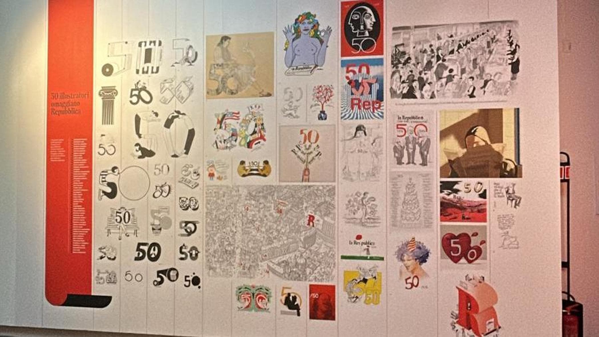 50 illustratori per i 50 anni di Repubblica