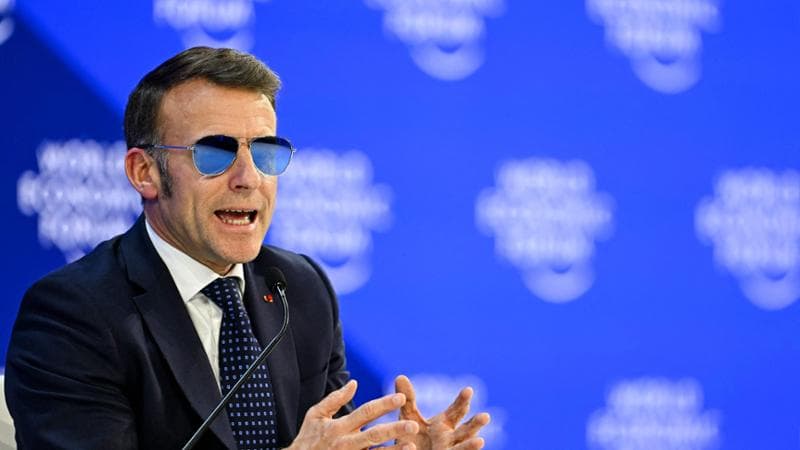Davos contro Trump, Macron: “Assurdo minacciare gli alleati”. Von der Leyen: “I dazi Usa un errore”