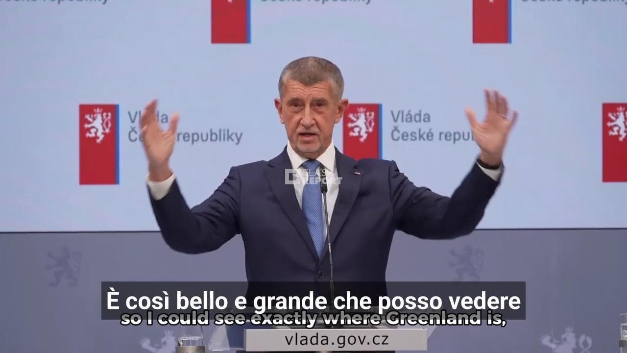 Groenlandia, il primo ministro ceco Babis: "Ho comprato un mappamondo grande per vedere dov'è"