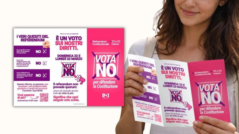 “Giustizia, basta bugie”, campagna Pd per il no. Bufera sul caso Barbero