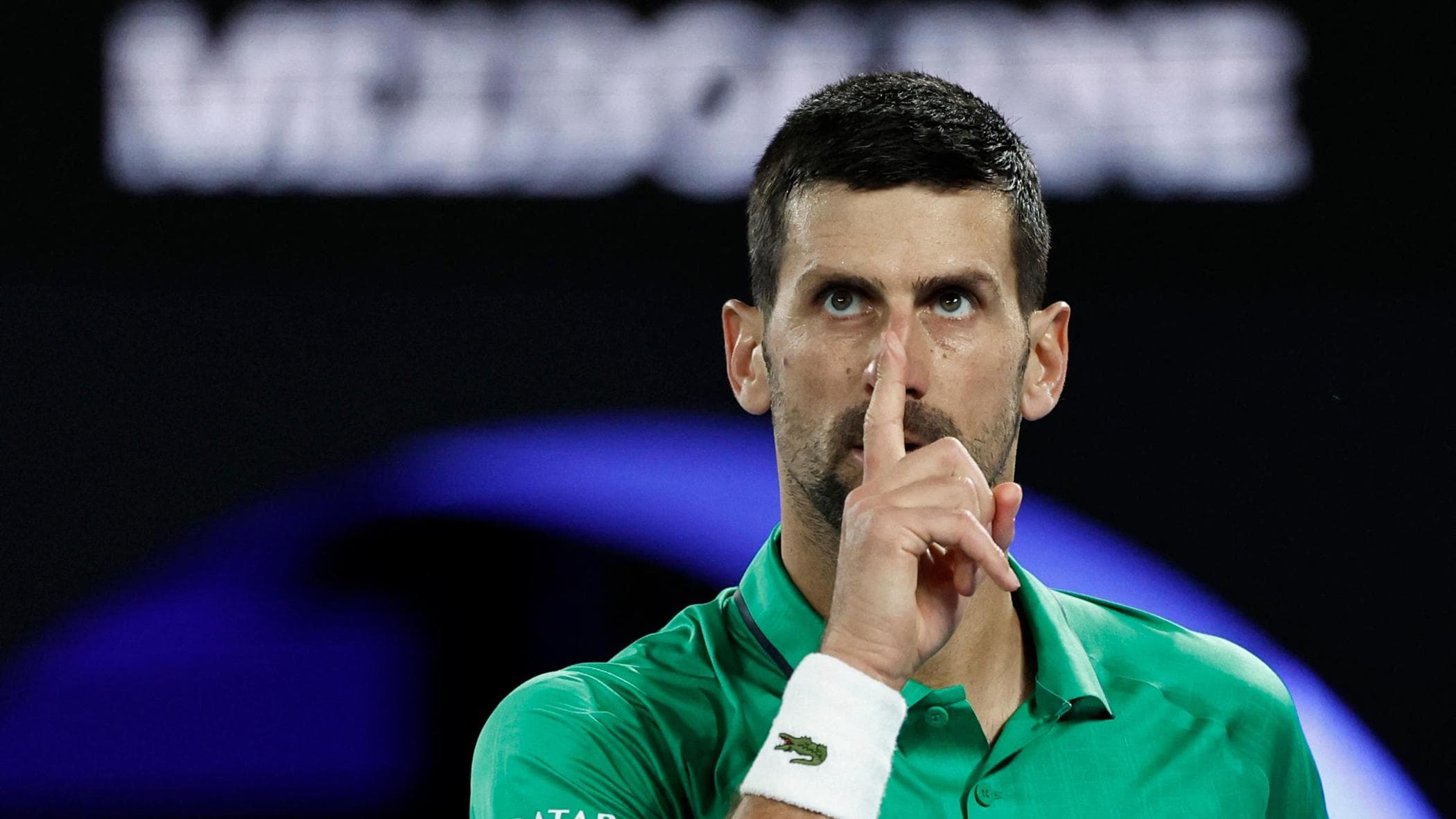 Djokovic eccessivo, il record dopo aver rischiato di essere squalificato dall’Australian Open