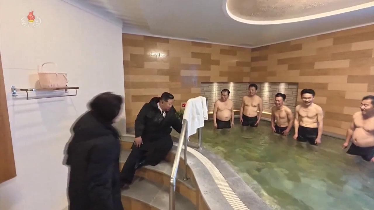 Kim Jong-un inaugura il più grande resort termale della Corea del Nord