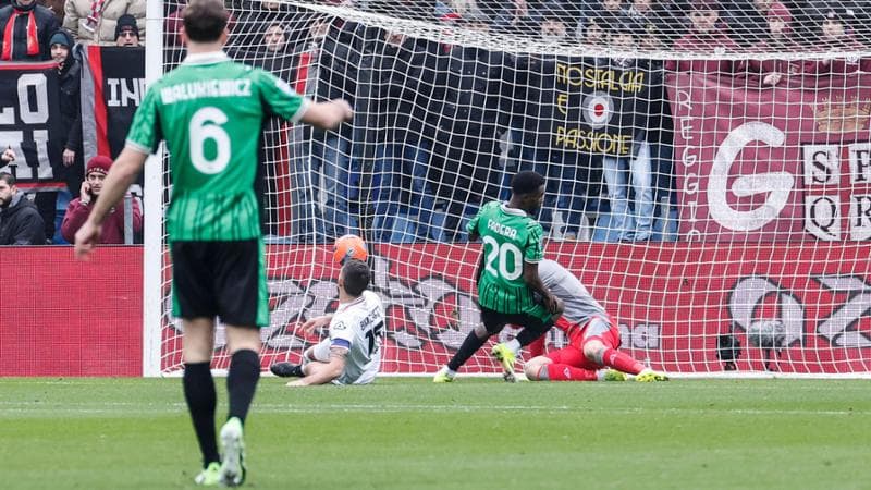 Il gol di Fadera