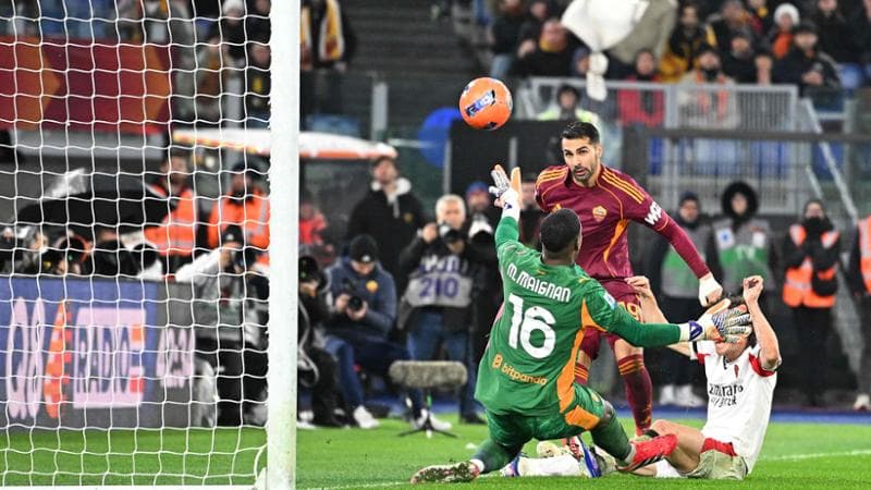 Le pagelle di Roma-Milan: Mancini indispensabile, Maignan mette la firma sulla partita
