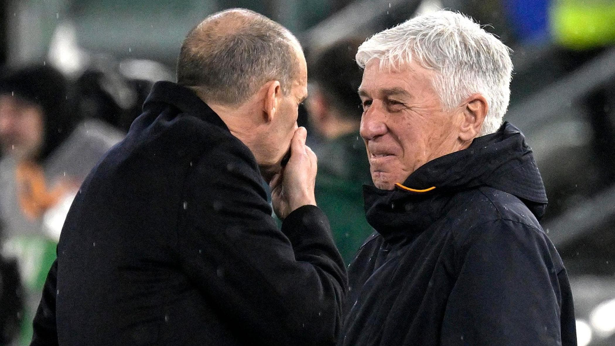 Gasperini: “Evitata una beffa”. Allegri: “Punto per la Champions”