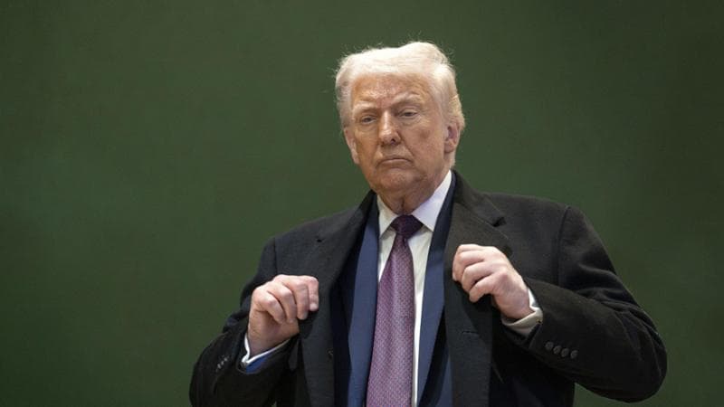 Donald Trump a Davos