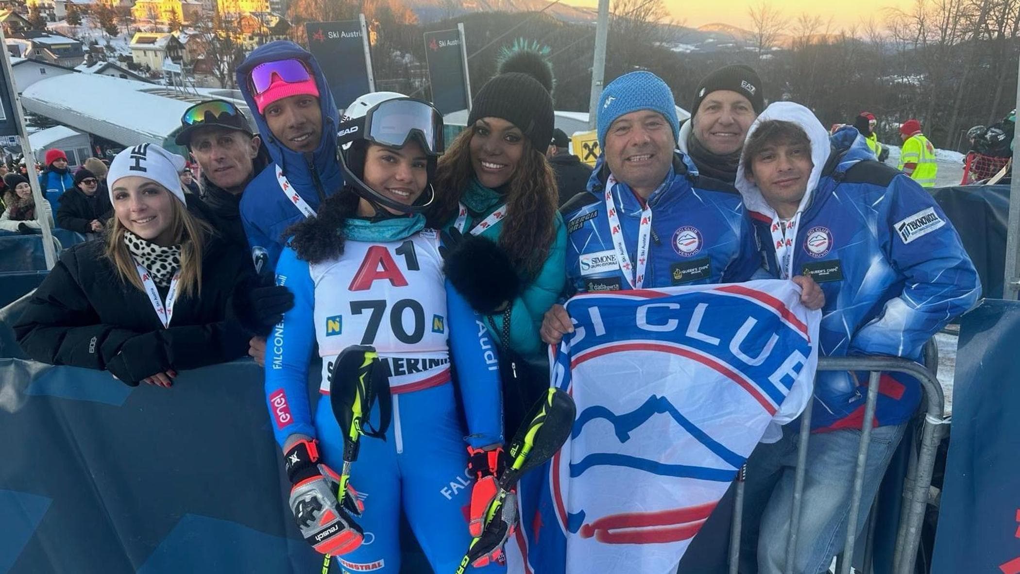 Sci, a sorpresa la 16enne napoletana Giada D’Antonio alle Olimpiadi con Brignone e Goggia