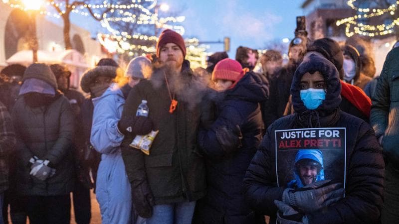 Memorial per Alex Pretti ucciso dall' Ice