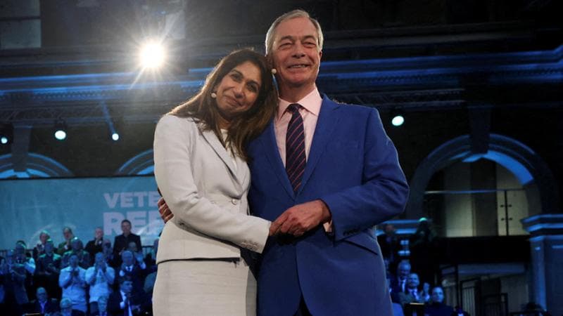 Londra, anche “Cruella” Braverman passa con Farage: “Altrimenti faremo la fine del M5S in Italia”