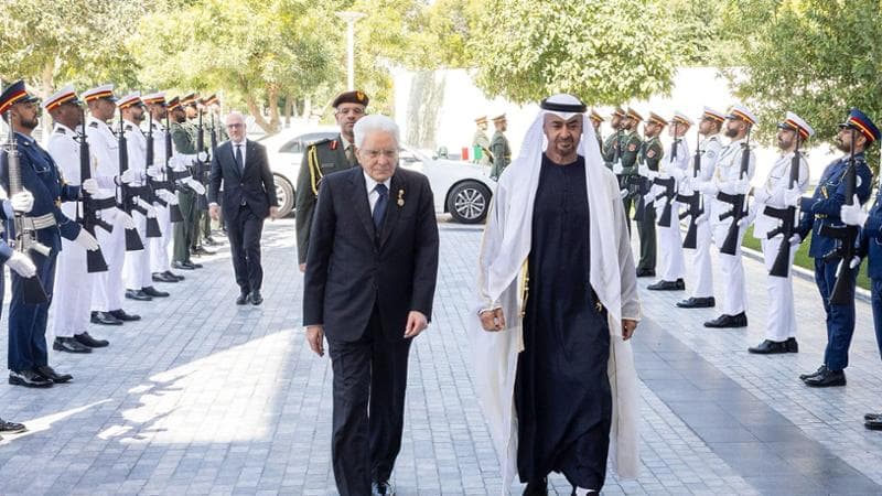 Mattarella ad Abu Dhabi: “Con gli Emirati collaborazione concreta”