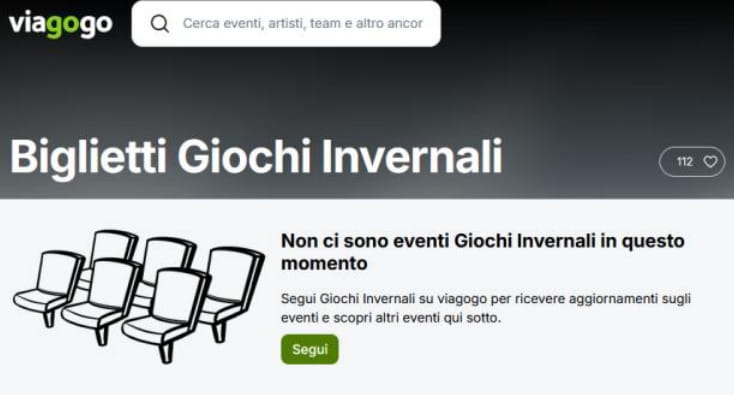 LA PAGINA DI VIAGOGO