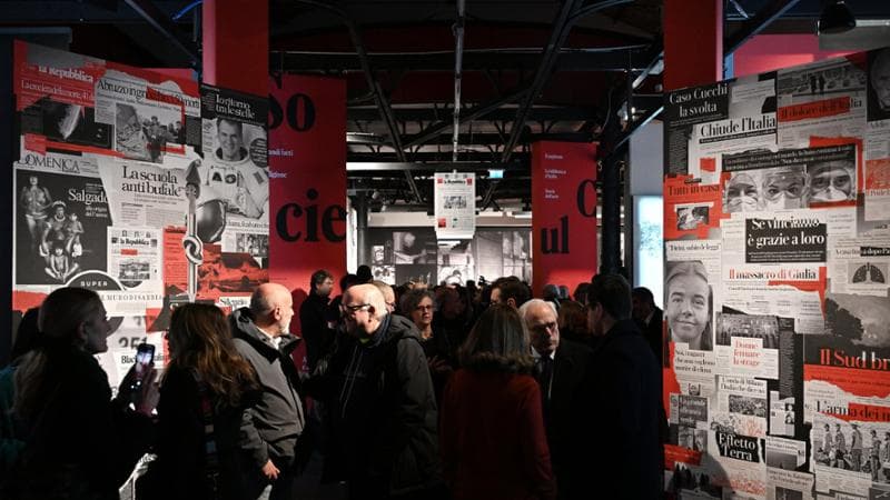 Grande pubblico alla mostra per i 50 anni di Repubblica. Tutti i talk