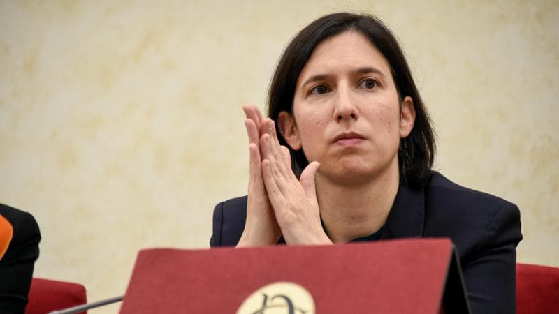La segretaria dem Elly Schlein