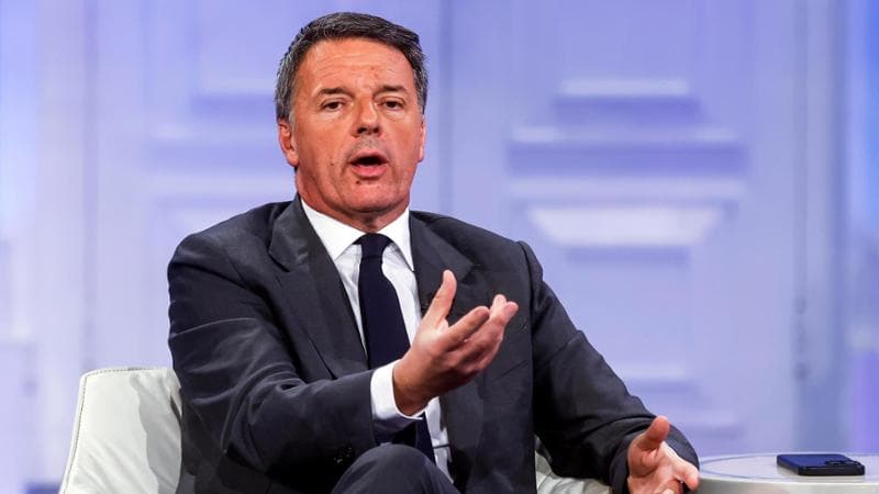 Il leader di Italia Viva&nbsp;Matteo Renzi
