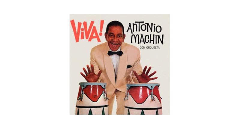 La copertina dell’album di Antonio Machín Viva! (1963) che contiene la canzone Toda una vida