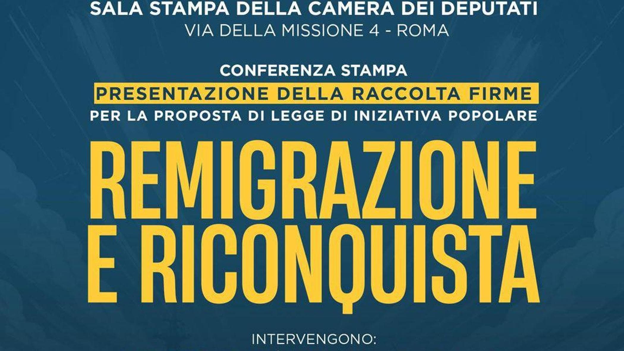 Pd attacca: “No alla conferenza stampa con estremisti fascisti alla Camera, Lega intervenga”