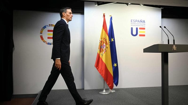 Bruxelles, 22 gennaio: il premier spagnolo Pedro Sánchez