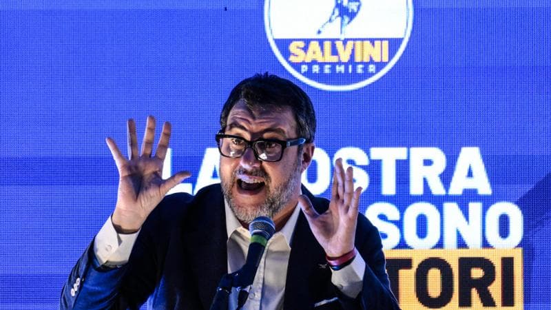 Rivisondoli (L'Aquila), 25 gennaio: l'intervento di Matteo Salvini all'evento della Lega