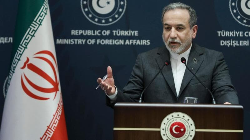 Il ministro degli Esteri iraniano Abbas Araghchi