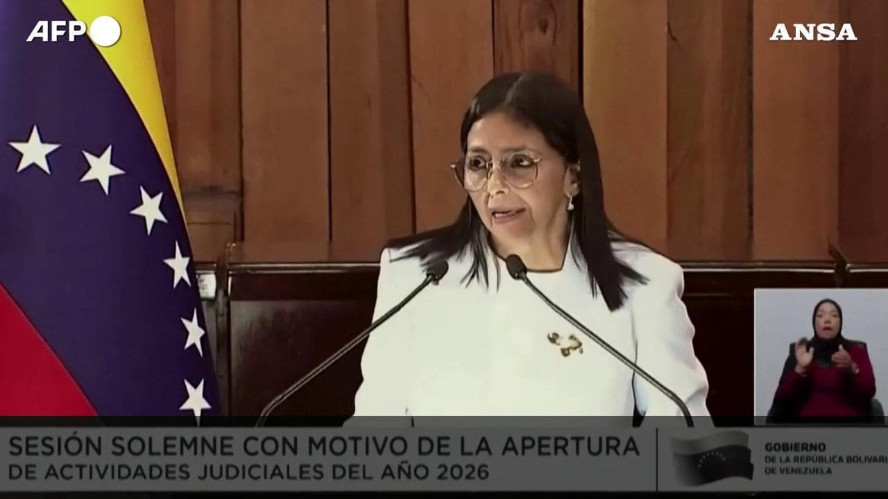 Venezuela, la presidente Rodríguez annuncia l'amnistia per i prigionieri politici dal 1999 a oggi