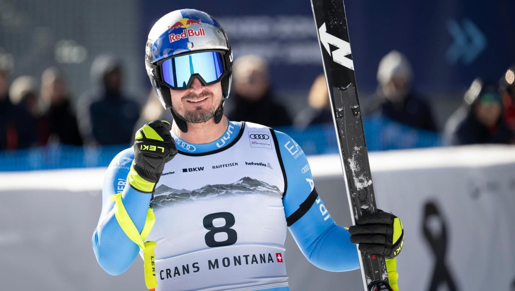Dominik Paris: “Mi ricarico per le Olimpiadi. Sulla Stelvio scendo senza pensieri”