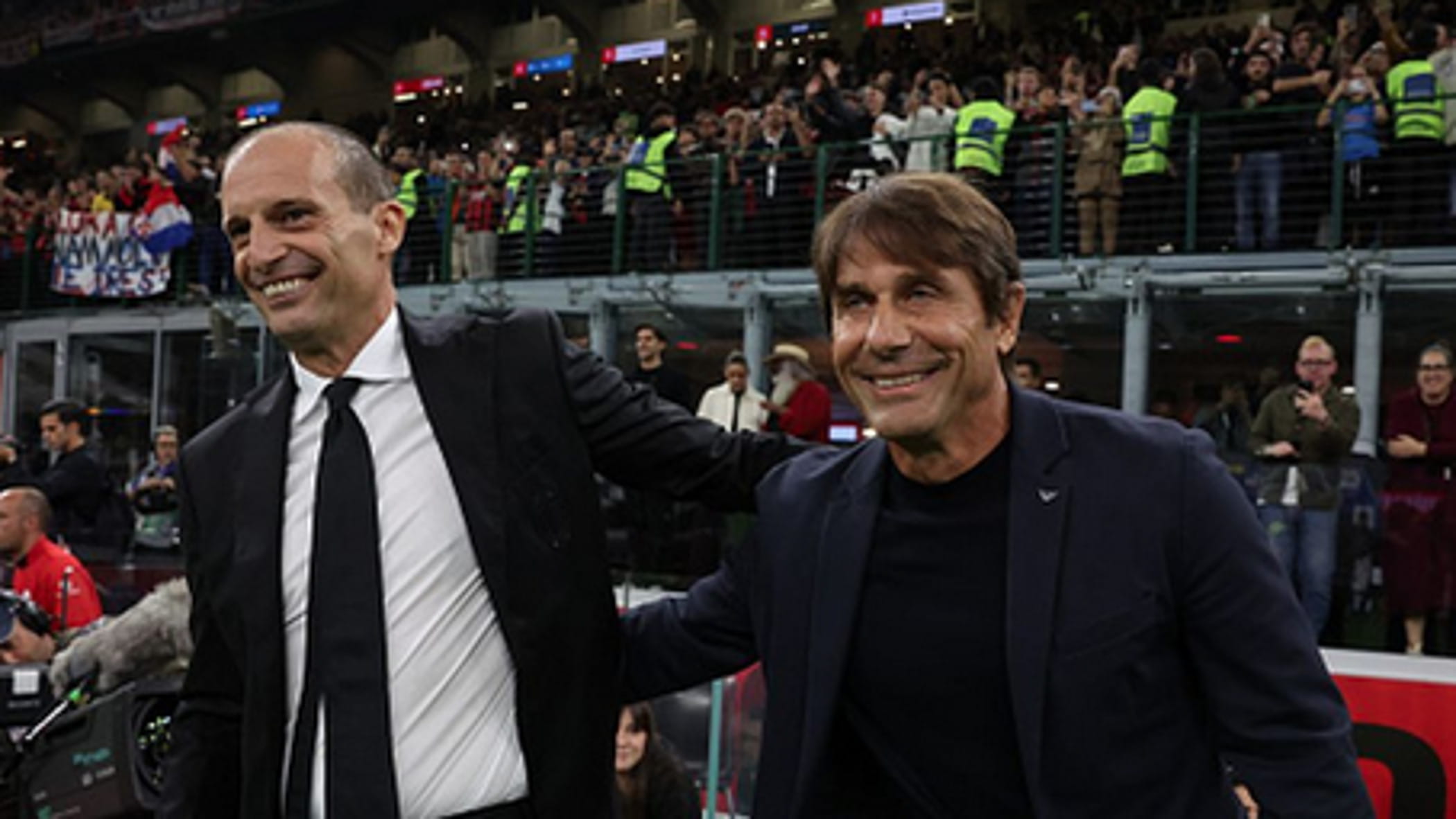 Conte-Allegri, è scontro. Il milanista polemizza sui calendari, il tecnico del Napoli lo provoca