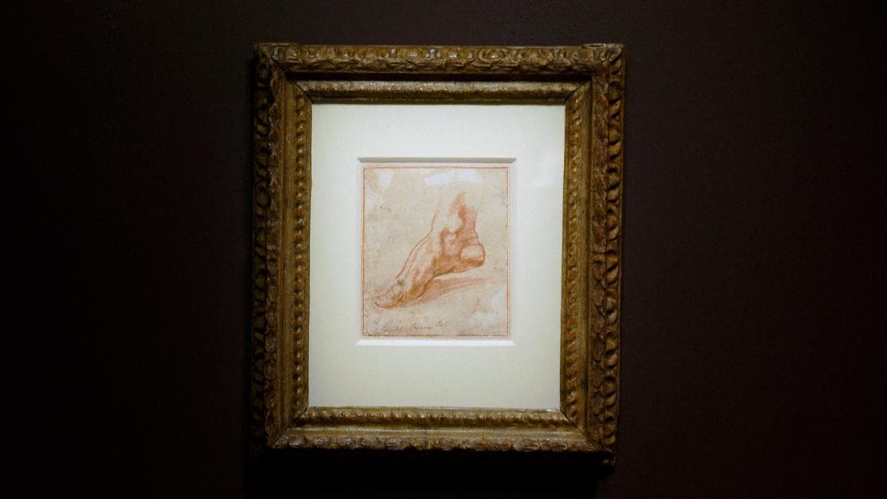 New York, all'asta da Christie's raro disegno di Michelangelo: fu realizzato per la Cappella Sistina