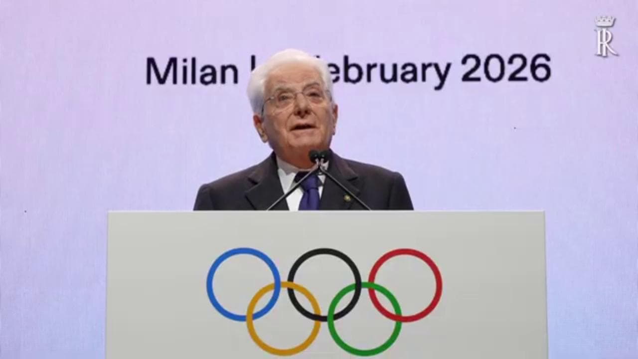 Milano Cortina, Mattarella: "Valori olimpici diventino ispirazione concreta per i governi del mondo"
