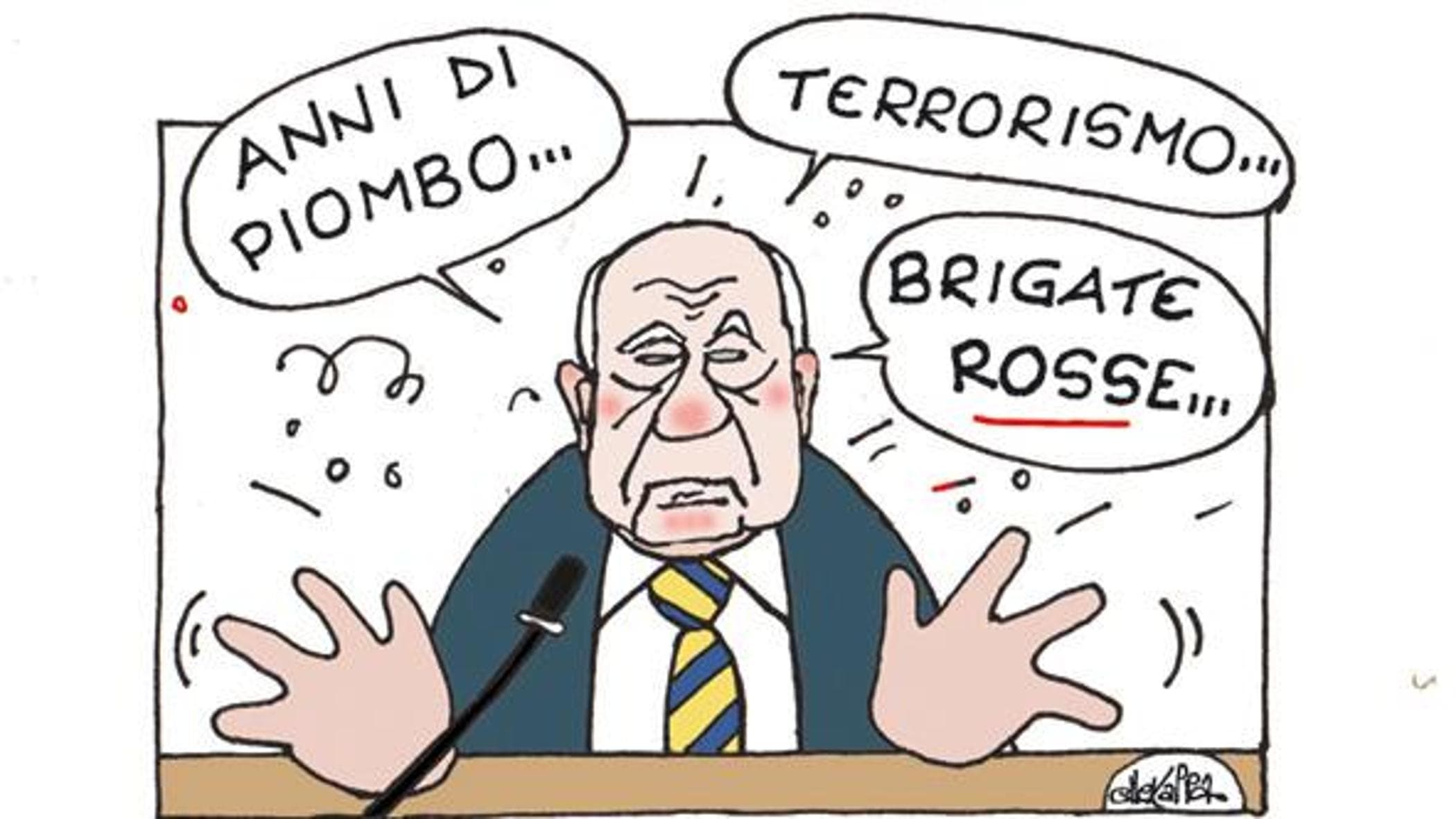 Il ministro Nordio nella vignetta di ElleKappa