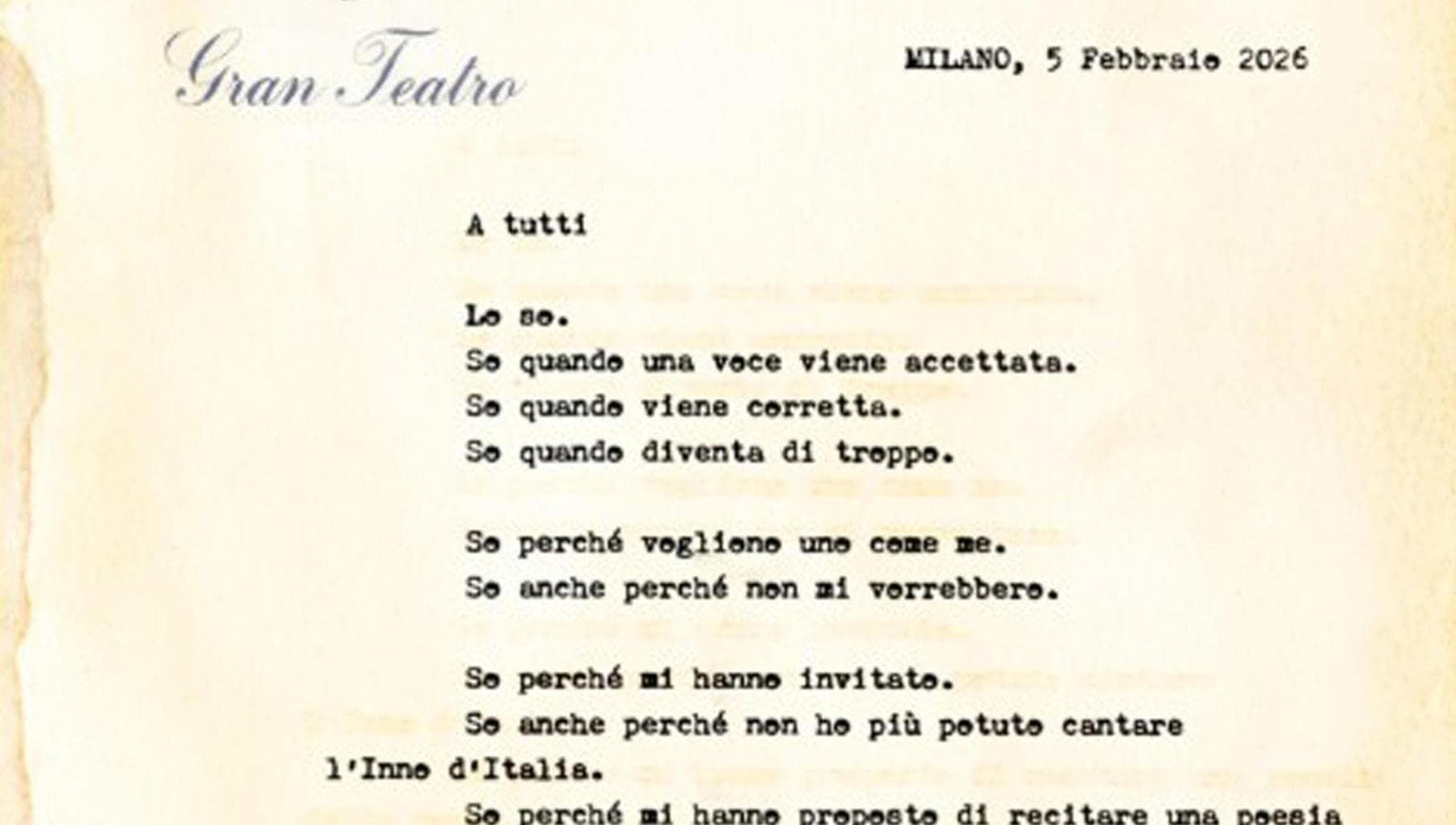 Ghali, il post-denuncia: “Non ho potuto cantare l’inno”