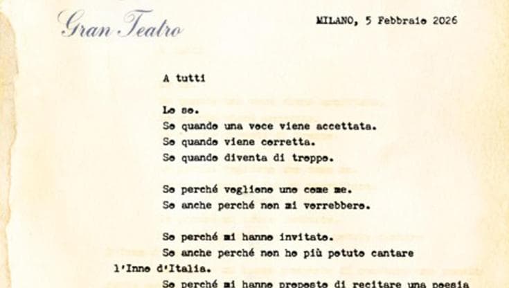 Il post di Ghali su Instagram
